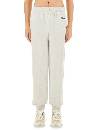 Apc Jogging Pants Hill In Gray