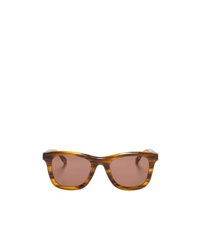 Apc A.p.c. John Square Frame Sunglasses In Pattern