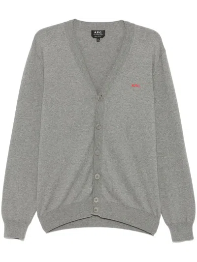 Apc Joseph Cardigan In Grau