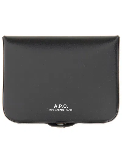 Apc Josh Coin Purse In Black