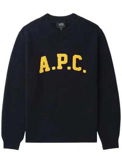 Apc Joshua Jumper In Dark Navy