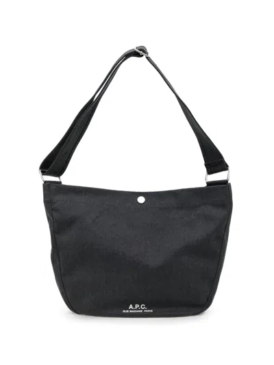 A.p.c. Journal Satchel In Black