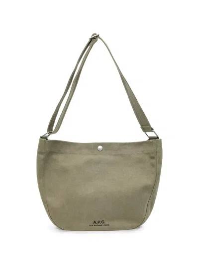 A.p.c. Journal Satchel In Gray