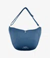 Apc Journal Satchel One Size Navy Blue In Navy Blue