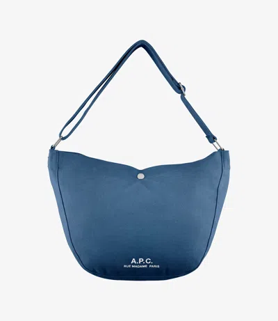 Apc Journal Satchel One Size Navy Blue