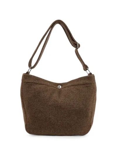 A.p.c. Journal Satchel Shoulder Bag In Brown