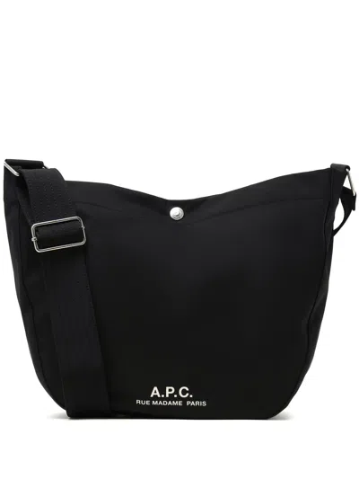 Apc Journal Shoulder Bag In Black