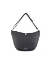 A.p.c. Journal Shoulder Bag In Black
