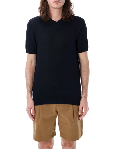 Apc Joy Polo Shirt In Dk Navy