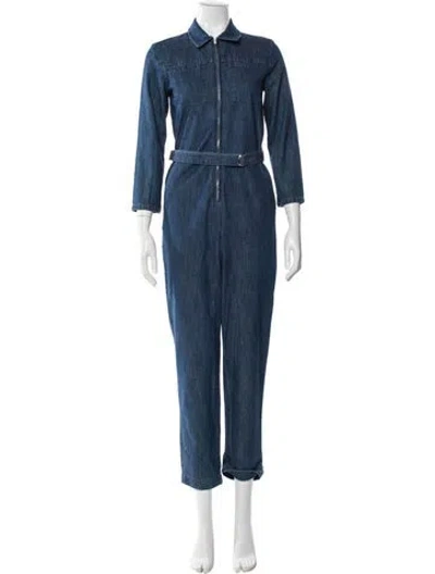 Pre-owned Apc Jumpsuit In Blue