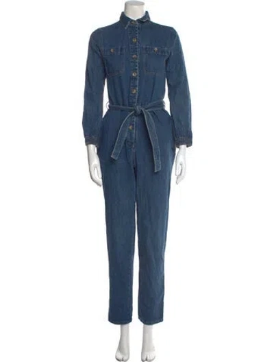 Pre-owned Apc Jumpsuit In Blue
