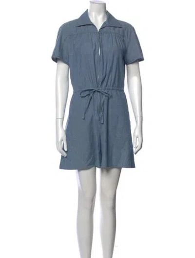 Pre-owned A.p.c. Jumpsuit In Blue
