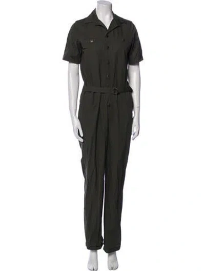 Pre-owned Apc Jumpsuit In Green