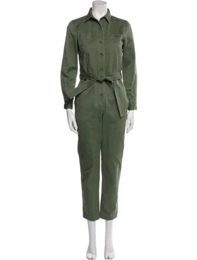 Pre-owned Apc Jumpsuit In Green