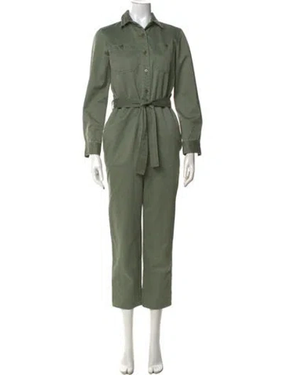 Pre-owned A.p.c. Jumpsuit In Green