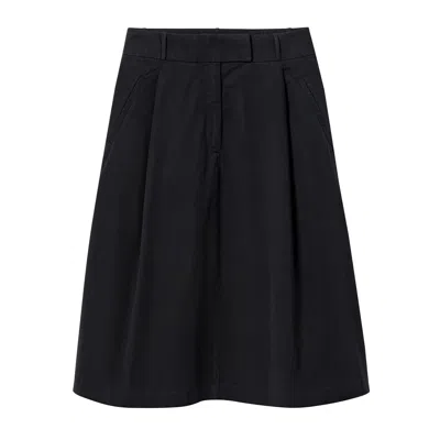 Apc A.p.c. Jupe Deborah In Black