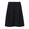 Apc Buttoned High-waisted Midi Skirt Pockets