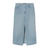 Apc A.p.c. Georgia Midi Denim Skirt Clothing In Blue