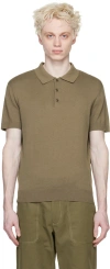 Apc Kaki New Grégoire Polo In Jaa Kaki