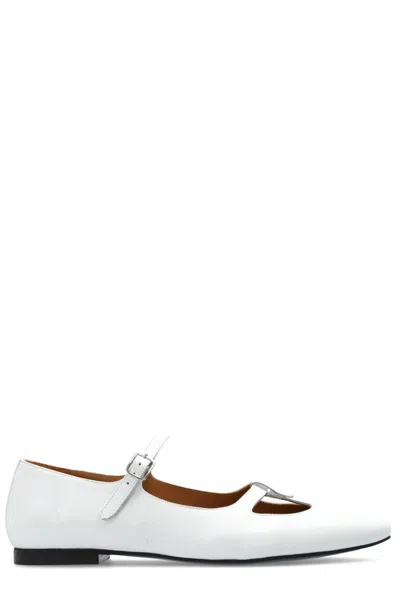 Apc A.p.c. Katie Ballet Flats In White