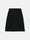 Apc 'kayla' Black Wool Skirt