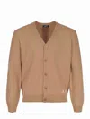Apc A.p.c. "kenny" Cardigan In Brown
