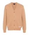 Apc A.p.c. Sweater Camel Brown Virgin Wool In Nude