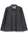 Apc Kerlouan Jacket In Blue
