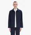 Apc Kerlouan Logo Jacket Xl Dark Navy Blue In Dark Navy Blue