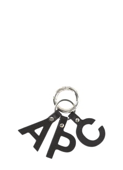 Apc A.p.c. Keyring In Black