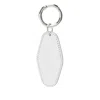 A.p.c. A. P.c. Logo-charm Keyring In Silver