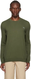 Apc Khaki Amir Sweater In Jac Military Kaki