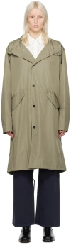 Apc Khaki Antonny Coat In Jab Light Khaki