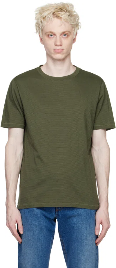Apc Khaki Aymeric T-shirt In Jaa Kaki