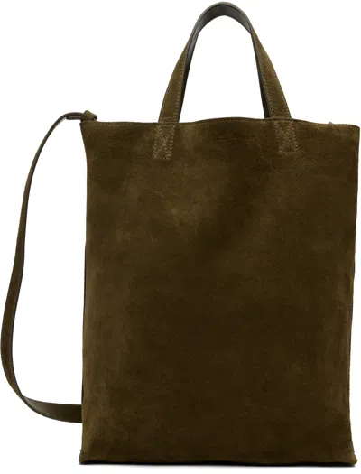Apc Khaki Cabas Maiko Medium Tote