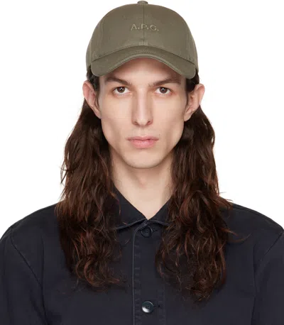 Apc Khaki Charlie Cap In Jac Military Khaki