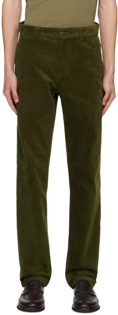Apc Khaki Constantin Trousers In Jaa Kaki