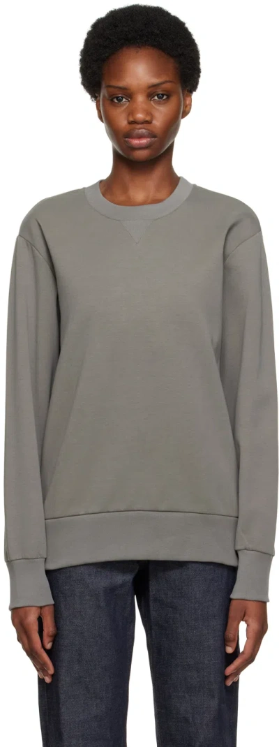Apc Crew-neck Sweatshirt In Jaa Kaki