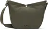 Apc Khaki Journal Bag In Jaa Khaki
