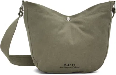 Apc Khaki Journal Satchel