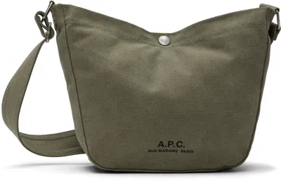 Apc Khaki Journal Small Satchel