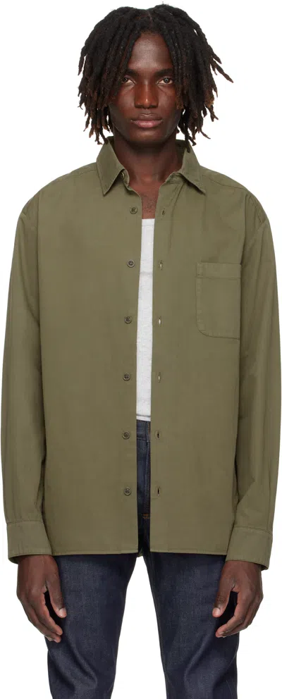 Apc Khaki Malo Shirt