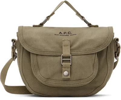 Apc Khaki Recuperation Bag In Jaa Khaki