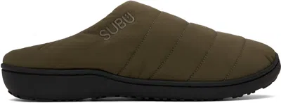 Apc Khaki Subu Edition F-line Slippers In Jaa Khaki