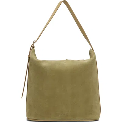 A.p.c. Khaki Vera Bag In Kad Olive