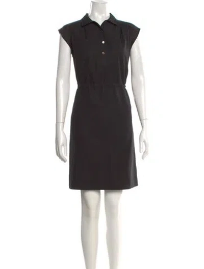 Pre-owned Apc Knee-length Dress In Black