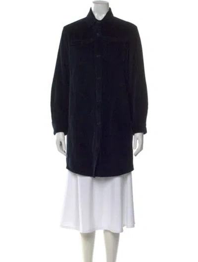 Pre-owned A.p.c. Knee-length Dress In Black