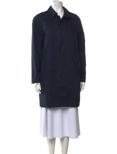 Pre-owned A.p.c. Knee-length Dress In Blue