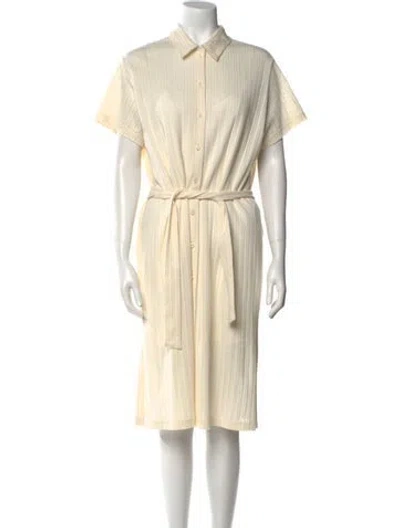 Pre-owned Apc Knee-length Dress In Neutral
