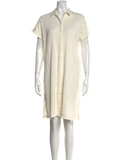 Pre-owned Apc Knee-length Dress In Neutral